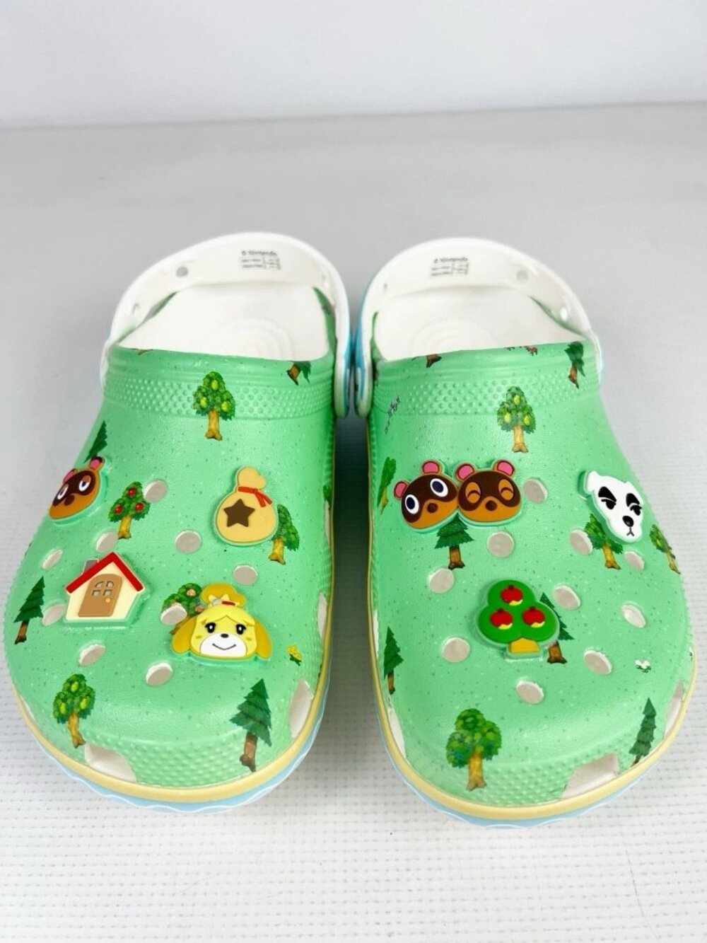 Crocs Kids Animal Crossing Classic Clog Size J3 Slip on Comfort